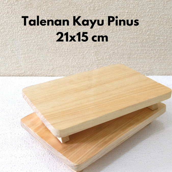 IMPODIO Talenan Kayu Pinus / Properti foto props
