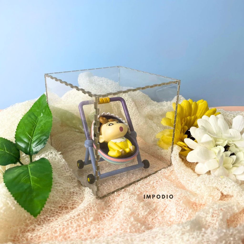 IMPODIO Box acrylic 10 x 10 cm - Miniatur produk props