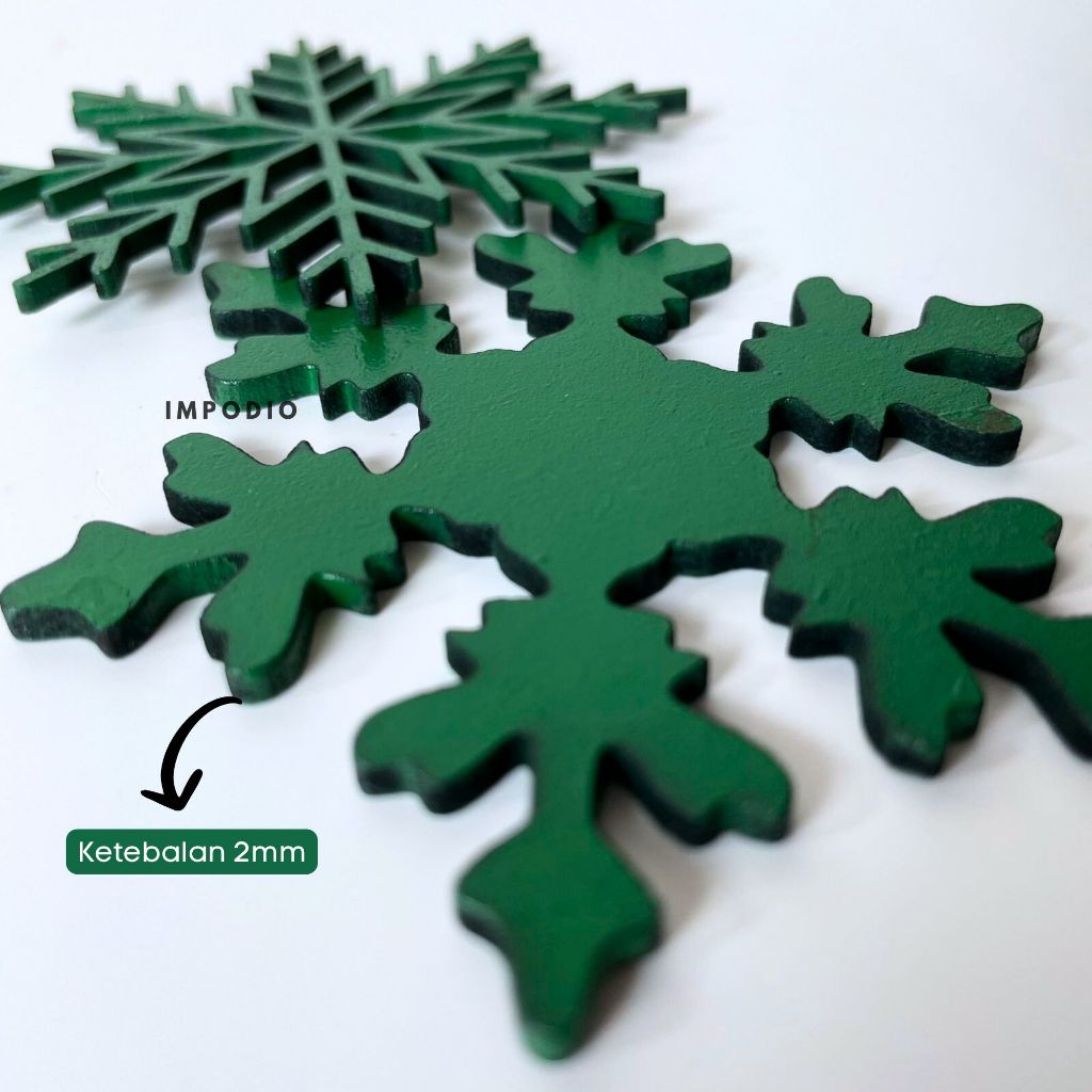 IMPODIO Ornamen natal Chrismas photo props