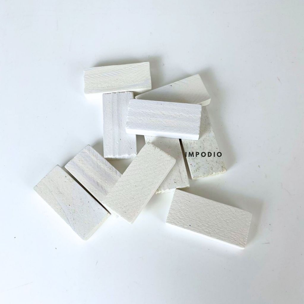 Balok kayu mini warna warni ukuran 44mm x 19mm - props decoration