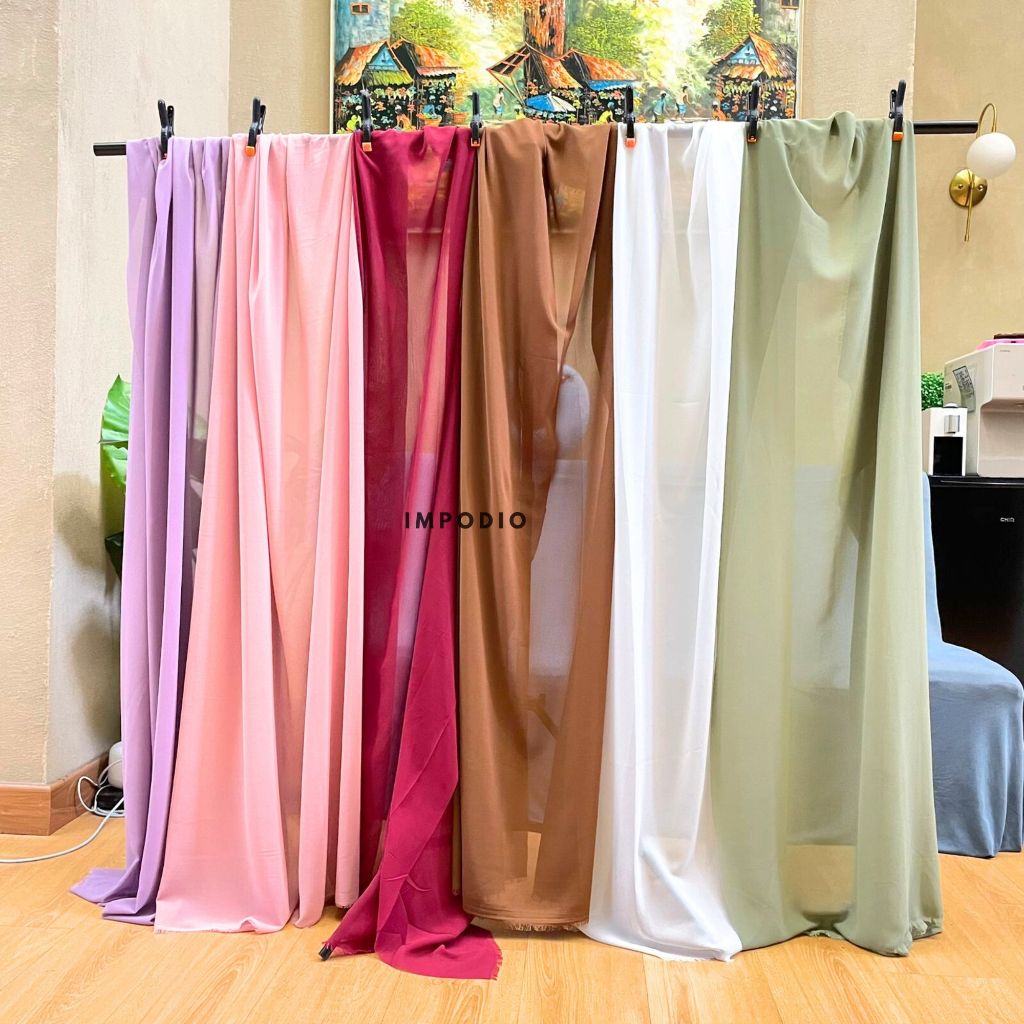 IMPODIO Kain Background sheer translucent - Backdrop Foto Produk