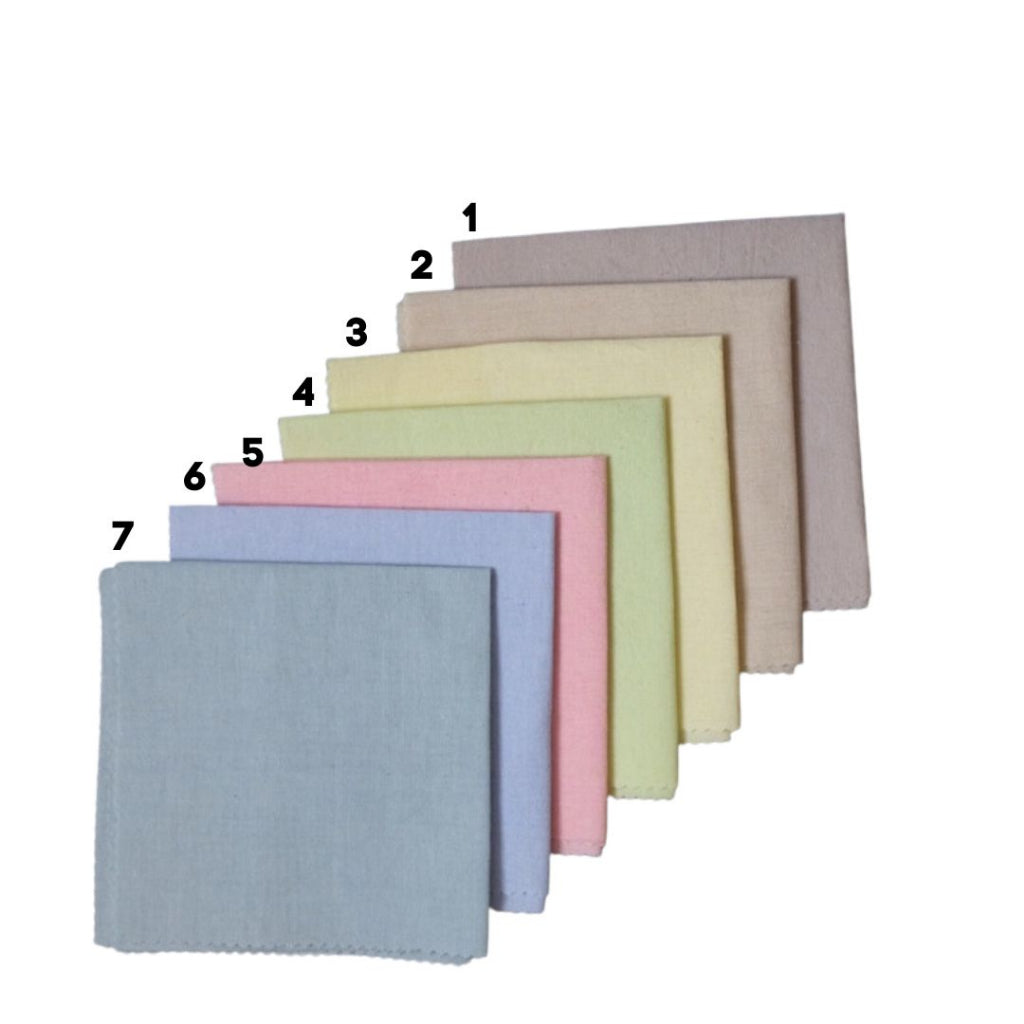 IMPODIO Napkin warna polos 30x30 cm – props foto styling photo makanan