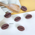 IMPODIO Biji Kopi Jumbo Artificial - Coffee Beans Props Foto - tampak samping