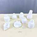 IMPODIO Mini Flower Vase Concrete Mini Nordic Aesthetic berbagai - detail produk