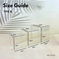 IMPODIO Stand Acrylic Display Aesthetic Transparan