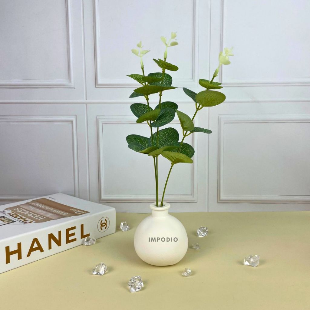 IMPODIO Mini Flower Vase Concrete Mini Nordic  Aesthetic berbagai variant-  Vas Bunga Dekorasi Meja Props Foto Produk