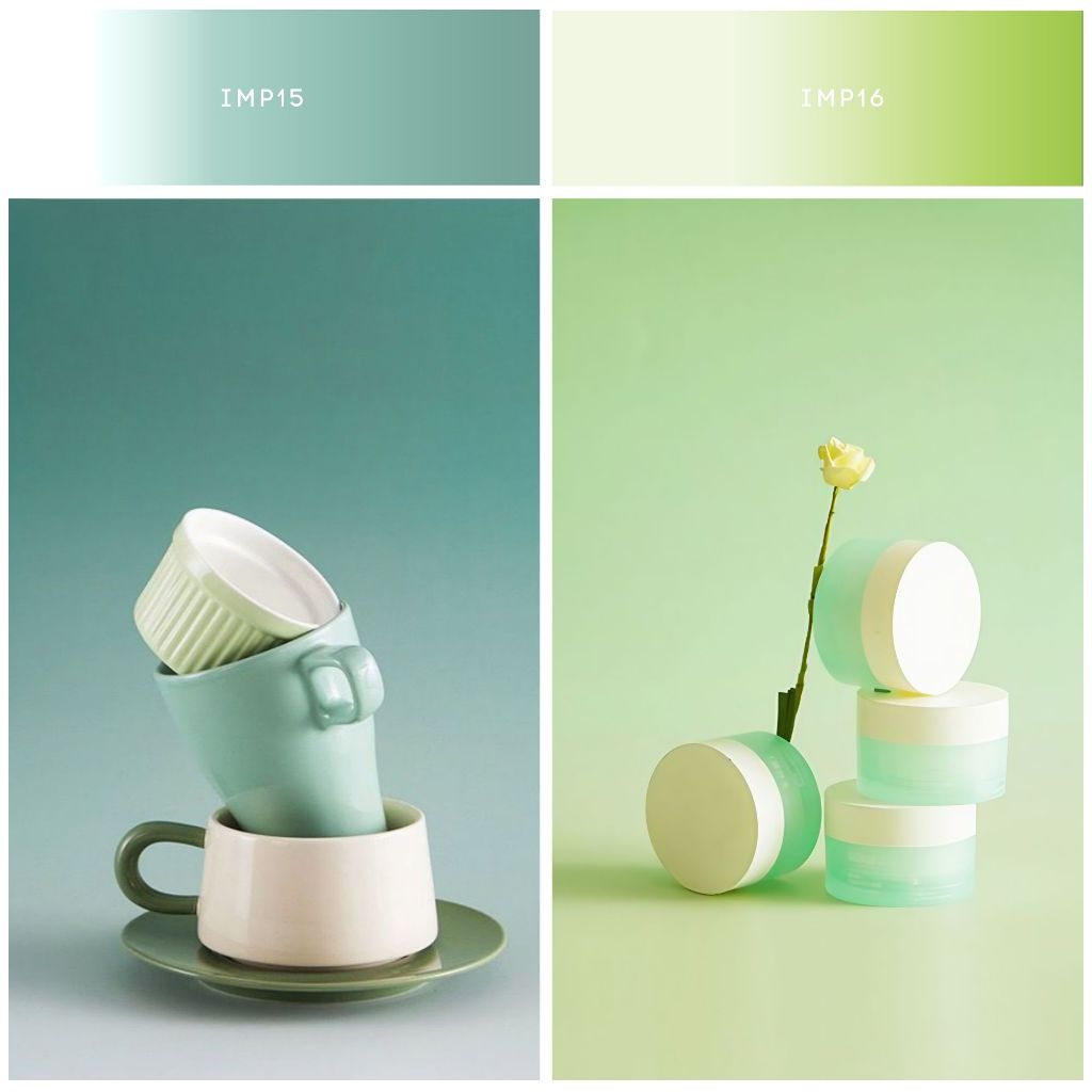 IMPODIO Paper Background Gradient ukuran 50x100cm - alas foto gulung