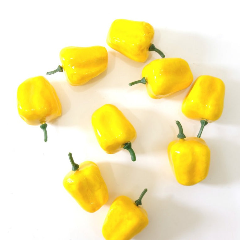 IMPODIO Mini paprika artificial – buah palsu - dalam penggunaan