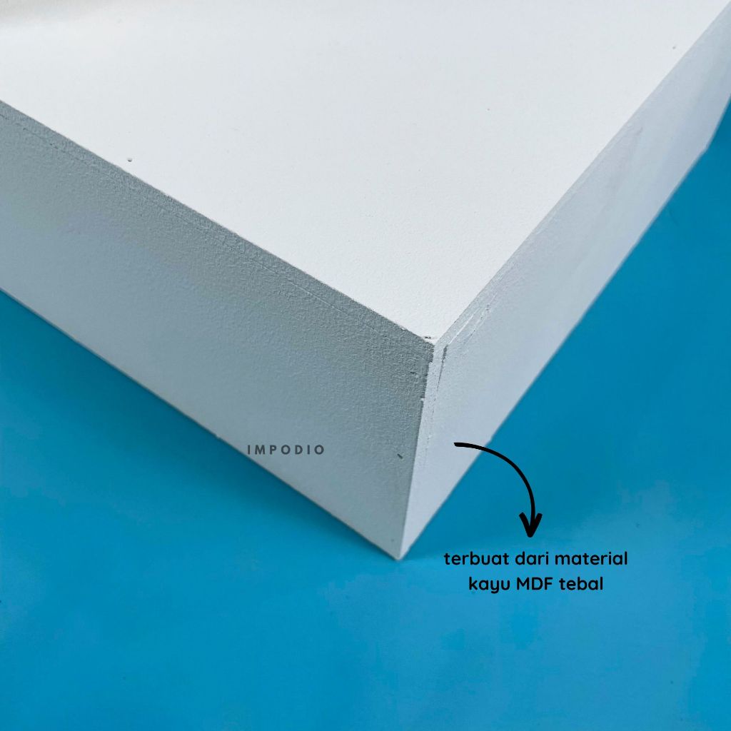 IMPODIO Tangga Podium Display Produk Tas Sepatu BIG SIZE - Properti Foto Produk