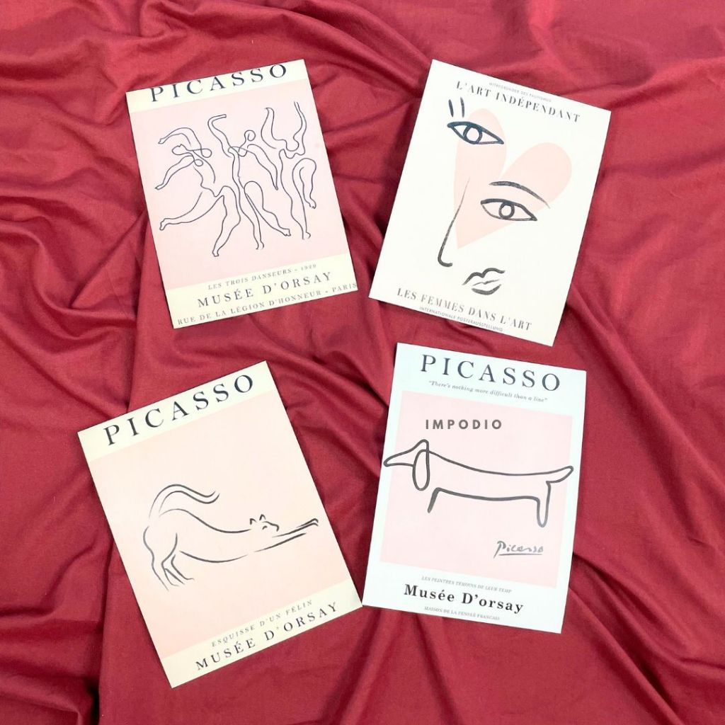 IMPODIO Cover majalah 15x20cm (4pcs) / magazine kinfolk props foto