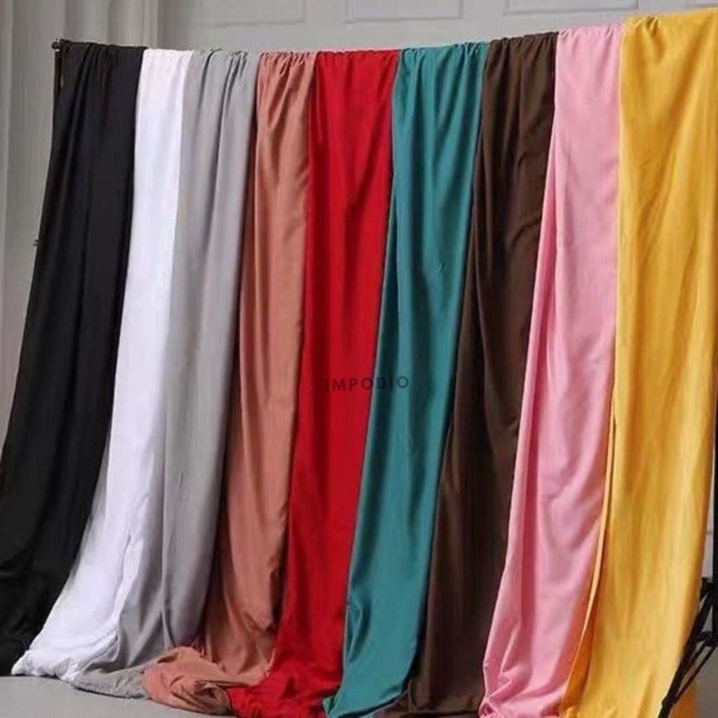 IMPODIO Kain Background polos foto studio Ukuran 2.4 x 2 meter - Backdrop Foto Studio