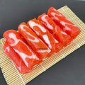 IMPODIO Daging Slice Palsu Artificial – Fake Meat Slice Properti Foto - background putih