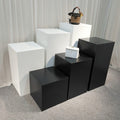 IMPODIO Kotak podium props kubus white large 25x25x100cm - lifestyle