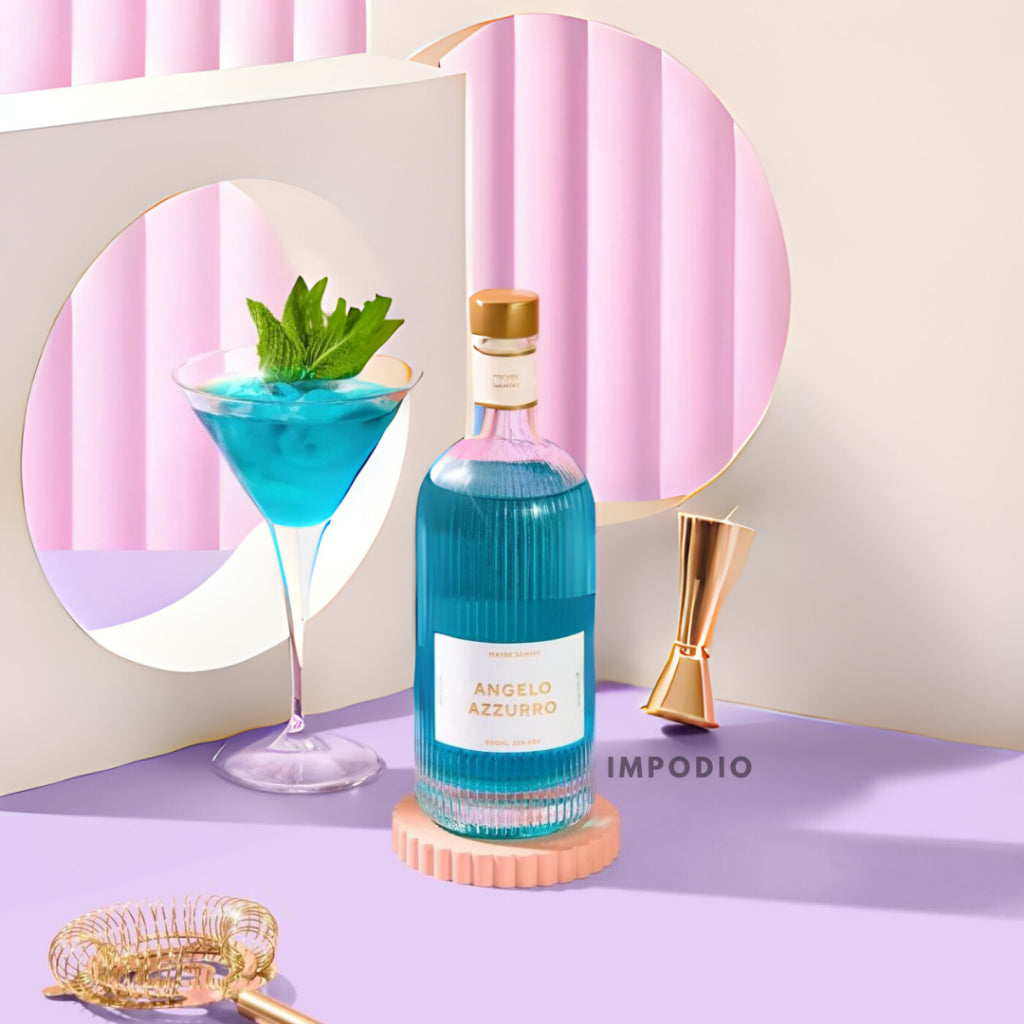 IMPODIO Geometry Circle - Props Properti Foto - wall window panel - Display produk jendela background photo