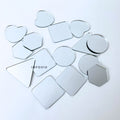 IMPODIO Cermin mini kecil hiasan craft 5 variant bentuk props photo