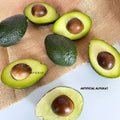 IMPODIO Avocado Artificial Dekorasi Properti Foto - Buah Alpukat Palsu - detail produk