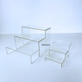 IMPODIO Acrylic Tangga 3 Tingkat - Podium Display Foto Produk