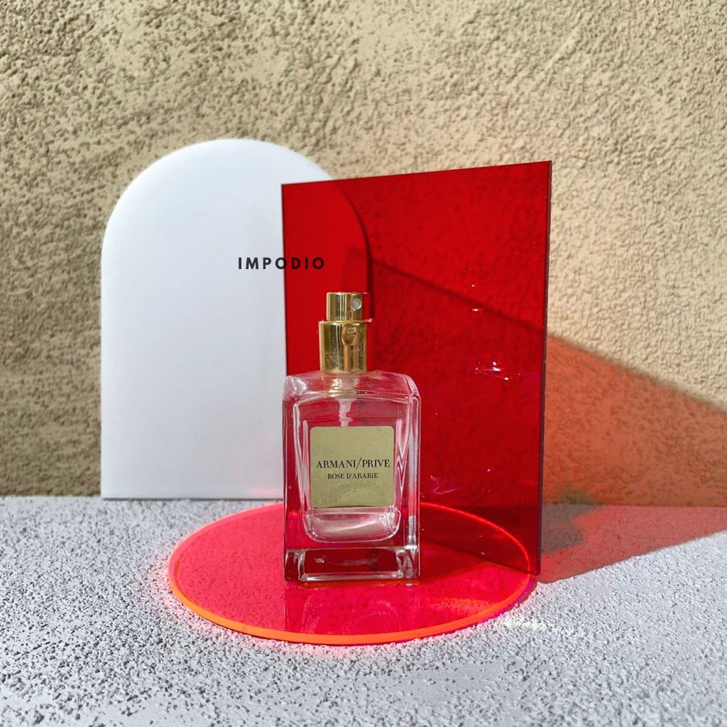 IMPODIO Set Acrylic 5 Shape Warna Warni  - Dekorasi Foto Produk