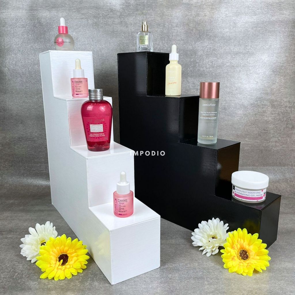 IMPODIO Tangga Podium Kayu Ukuran Jumbo - props foto / display barang