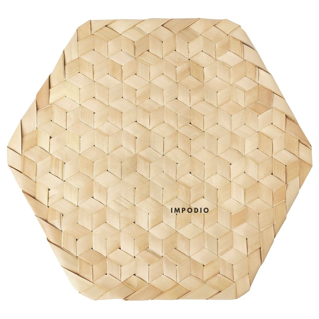 IMPODIO Placemat Alas Tatakan Piring Anyaman rotan plastik - halus dan rapih