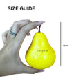 IMPODIO Buah Pear Artificial Palsu - Fake Pear Dekorasi Foto Produk - tampak samping