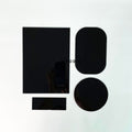 IMPODIO Set Acrylic 4 Shapes Mirror Props Foto Aksesoris