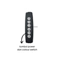 IMPODIO LED Panel Fill Light RGB 8watt 19x13cm High CRI95 - detail produk