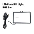 IMPODIO LED Panel Fill Light RGB 8watt 19x13cm High CRI95 - tampak samping