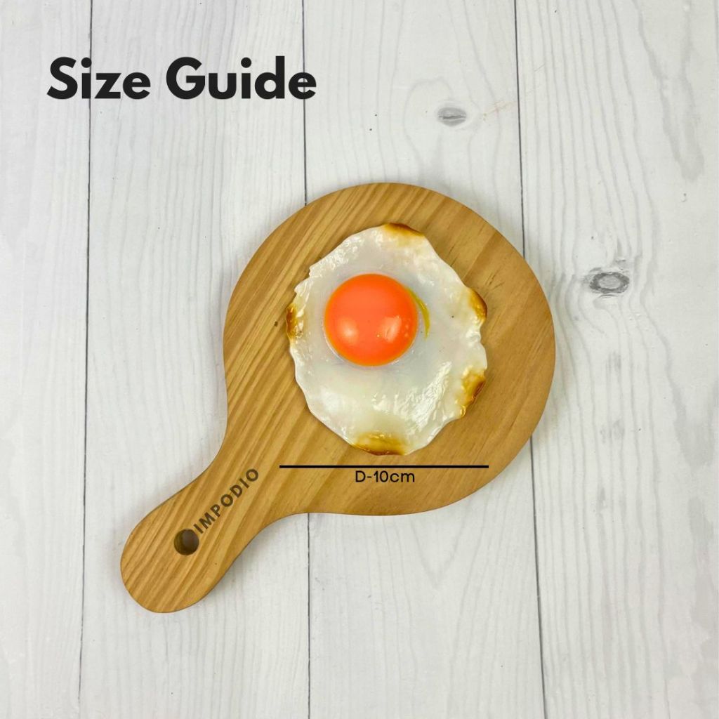 IMPODIO Fake Egg – Telur mata sapi Artificial Palsu - detail produk