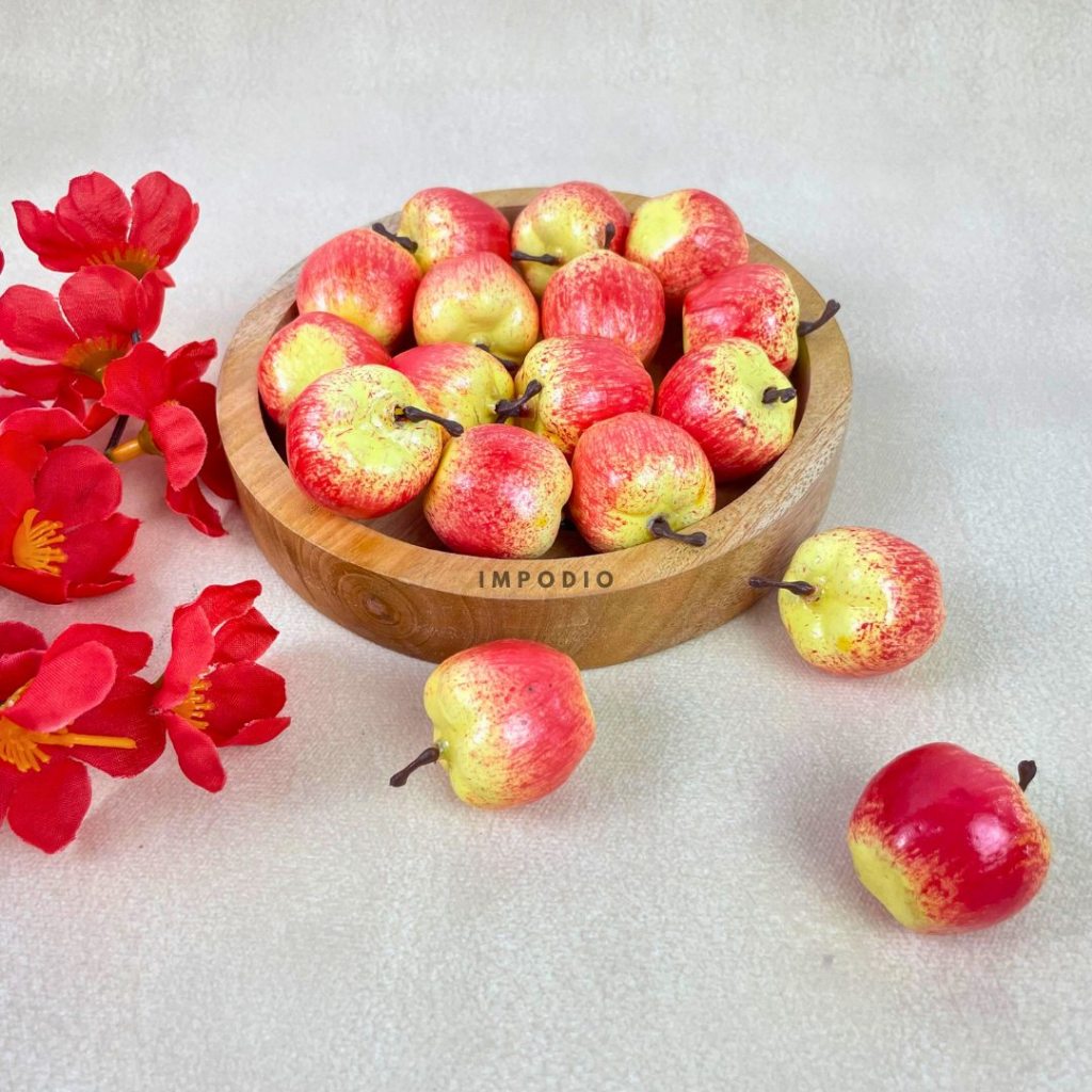 IMPODIO Buah Buahan Mini Palsu Satuan / Fake Artificial Fruits - Dekorasi Props Foto