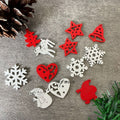 IMPODIO Aksesoris Natal Es Salju – Ice Flakes hiasan - Props photo - close up