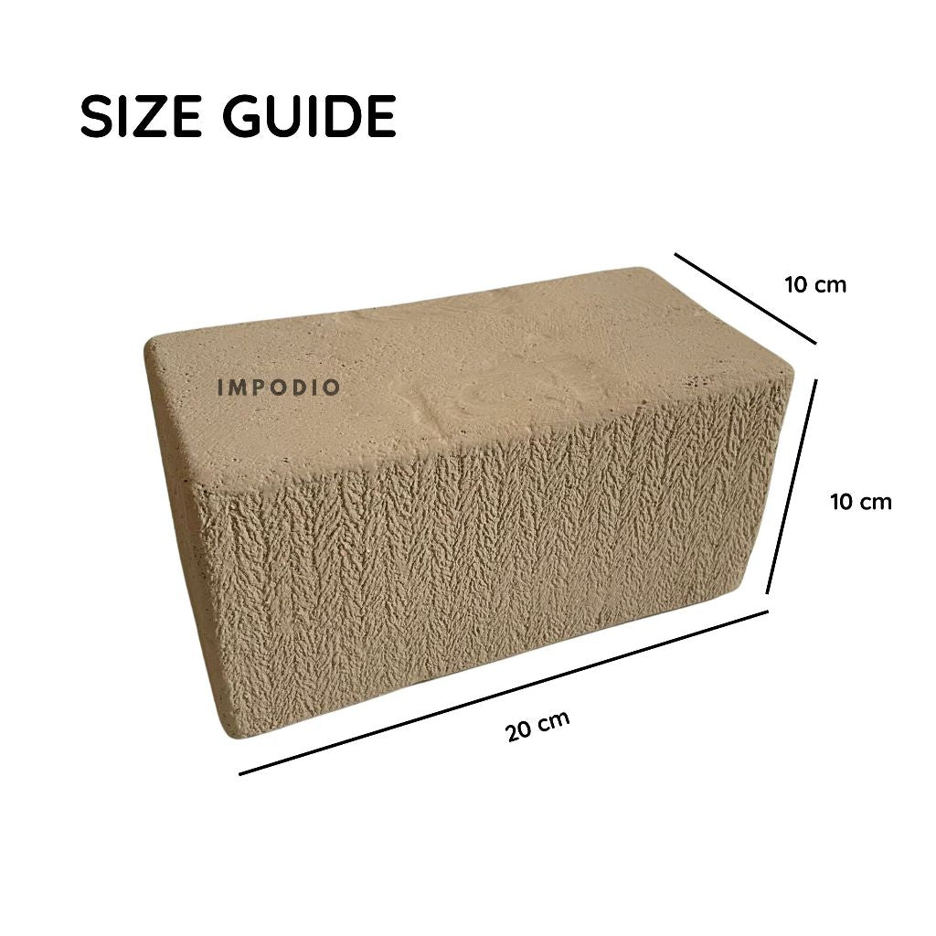 IMPODIO Concrete XL Stone Batu New Color - Properti Foto Aesthetic