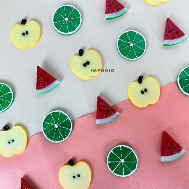 Buah Slice IMPODIO Apel Semangka dan Lemon Artificial - Buah Palsu
