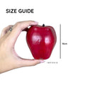 IMPODIO Buah Apel Merah Palsu – Fake Apple Artificial Fruit Properti - detail produk