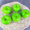 IMPODIO Apel Hijau Buah Palsu Artificial – Fake Green Apple Dekorasi - dalam penggunaan
