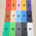 IMPODIO Background Warna Polos Bahan Sintetis Ukuran 400 x 140 cm - close up
