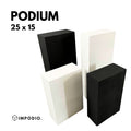 IMPODIO Podium foto product – showcase - detail produk