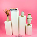 IMPODIO Kotak podium props kubus white large 25x25x100cm - close up