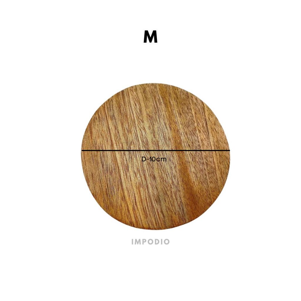 Tatakan gelas - coaster bulat kayu    aksesoris photography