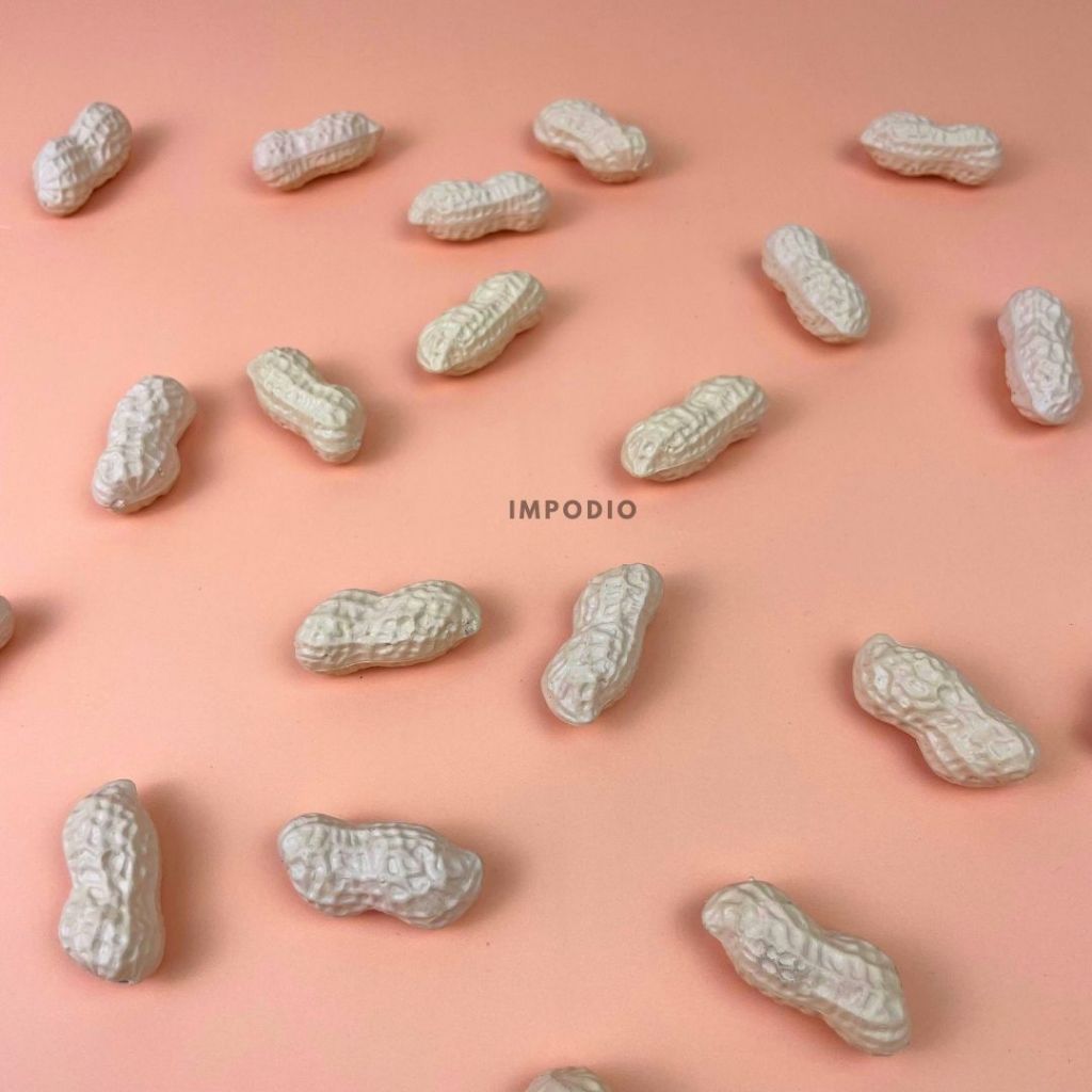 IMPODIO Kacang kulit palsu artificial – fake peanut dekorasi props - dalam penggunaan