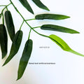 IMPODIO Artificial Leaf Bamboo - Dekorasi tanaman atau props foto - tampak samping