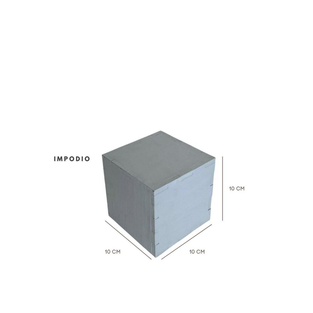 IMPODIO Podium kotak kayu berbagai ukuran dan warna - props foto