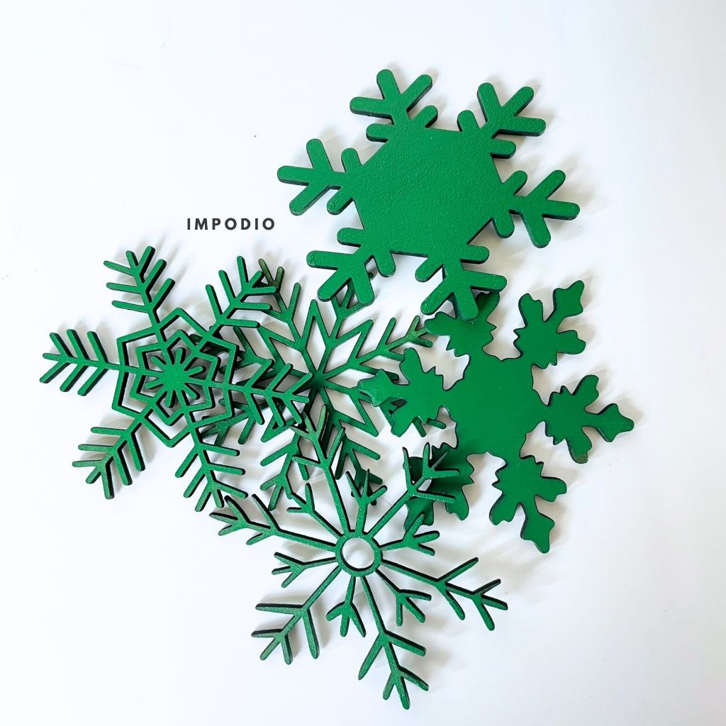 IMPODIO Ornamen natal Chrismas photo props