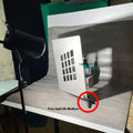 IMPODIO Papan Refleksi Shadow Photography Board - GOBO Light Props - dalam penggunaan