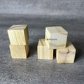 IMPODIO Kayu solid kotak dan bulat aksesoris photography impodio - background putih