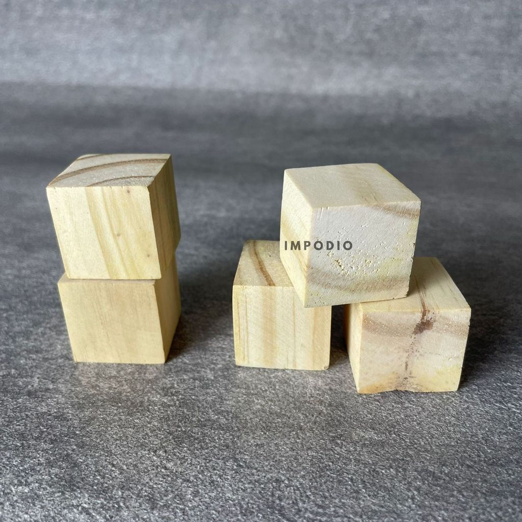 IMPODIO Kayu solid kotak dan bulat aksesoris photography impodio