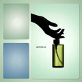 IMPODIO Paper Background Gradient ukuran 50x100cm - alas foto gulung - tampak samping