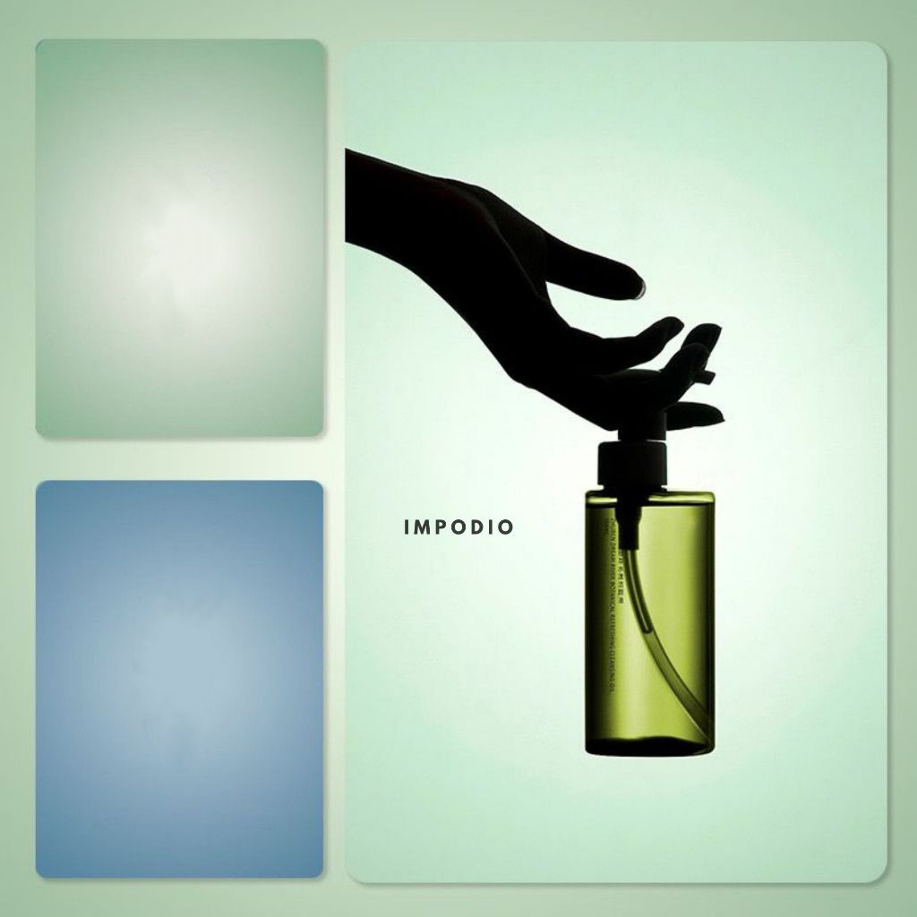 IMPODIO Paper Background Gradient ukuran 50x100cm - alas foto gulung