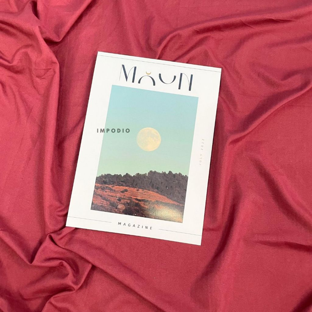 IMPODIO Cover Majalah Satuan Props Fotografi - Cover Magazine Random Aesthetic Dekorasi Foto