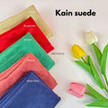 IMPODIO Kain Suede background foto produk - Props foto konten